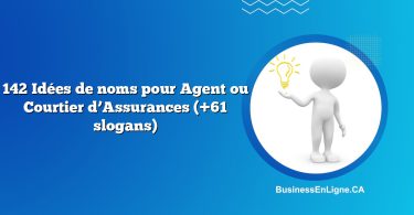 142 Idées de noms pour Agent ou Courtier d’Assurances (+61 slogans)