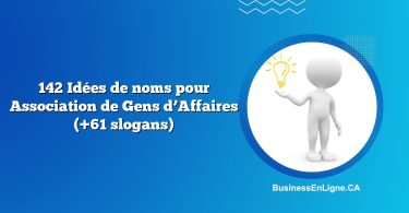 142 Idées de noms pour Association de Gens d’Affaires (+61 slogans)