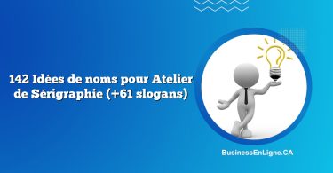 142 Idées de noms pour Atelier de Sérigraphie (+61 slogans)