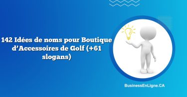 142 Idées de noms pour Boutique d’Accessoires de Golf (+61 slogans)