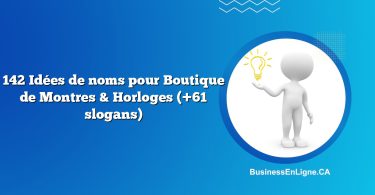 142 Idées de noms pour Boutique de Montres & Horloges (+61 slogans)