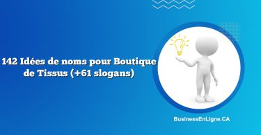142 Idées de noms pour Boutique de Tissus (+61 slogans)