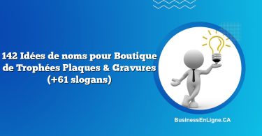 142 Idées de noms pour Boutique de Trophées Plaques & Gravures (+61 slogans)