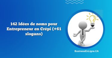142 Idées de noms pour Entrepreneur en Crépi (+61 slogans)