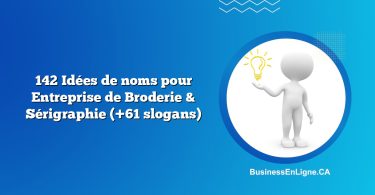 142 Idées de noms pour Entreprise de Broderie & Sérigraphie (+61 slogans)