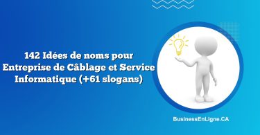142 Idées de noms pour Entreprise de Câblage et Service Informatique (+61 slogans)