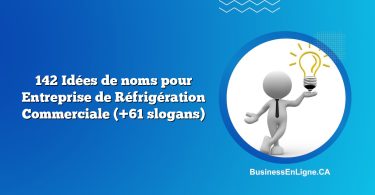 142 Idées de noms pour Entreprise de Réfrigération Commerciale (+61 slogans)