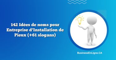 142 Idées de noms pour Entreprise d’Installation de Pieux (+61 slogans)