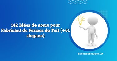 142 Idées de noms pour Fabricant de Fermes de Toit (+61 slogans)