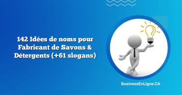 142 Idées de noms pour Fabricant de Savons & Détergents (+61 slogans)