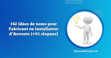 142 Idées de noms pour Fabricant ou Installateur d’Auvents (+61 slogans)