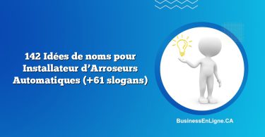 142 Idées de noms pour Installateur d’Arroseurs Automatiques (+61 slogans)