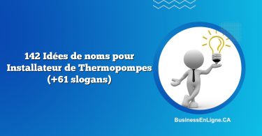 142 Idées de noms pour Installateur de Thermopompes (+61 slogans)