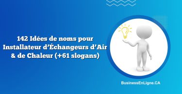 142 Idées de noms pour Installateur d’Échangeurs d’Air & de Chaleur (+61 slogans)