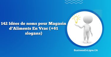 142 Idées de noms pour Magasin d’Aliments En Vrac (+61 slogans)