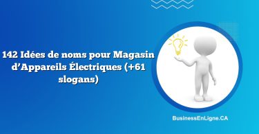 142 Idées de noms pour Magasin d’Appareils Électriques (+61 slogans)