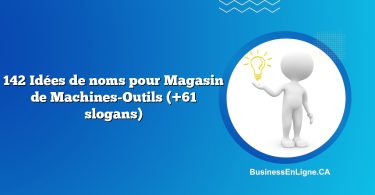 142 Idées de noms pour Magasin de Machines-Outils (+61 slogans)