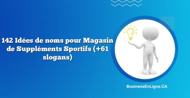 142 Idées de noms pour Magasin de Suppléments Sportifs (+61 slogans)