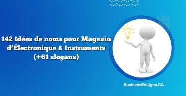 142 Idées de noms pour Magasin d’Électronique & Instruments (+61 slogans)