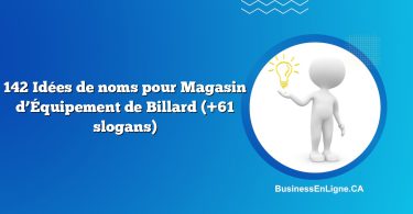 142 Idées de noms pour Magasin d’Équipement de Billard (+61 slogans)