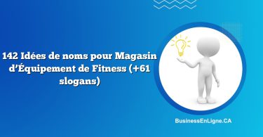 142 Idées de noms pour Magasin d’Équipement de Fitness (+61 slogans)