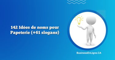 142 Idées de noms pour Papeterie (+61 slogans)