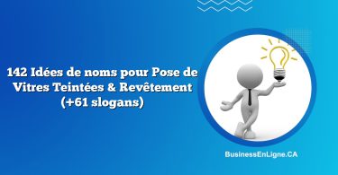 142 Idées de noms pour Pose de Vitres Teintées & Revêtement (+61 slogans)