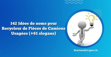 142 Idées de noms pour Recycleur de Pièces de Camions Usagées (+61 slogans)