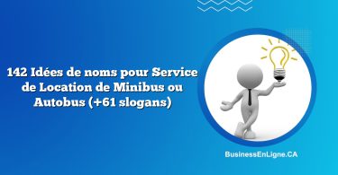 142 Idées de noms pour Service de Location de Minibus ou Autobus (+61 slogans)