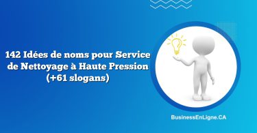 142 Idées de noms pour Service de Nettoyage à Haute Pression (+61 slogans)