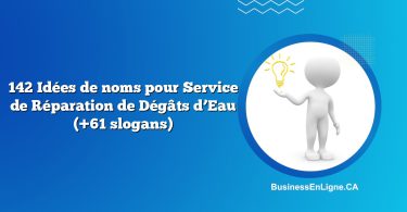 142 Idées de noms pour Service de Réparation de Dégâts d’Eau (+61 slogans)