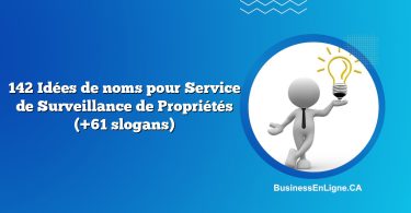 142 Idées de noms pour Service de Surveillance de Propriétés (+61 slogans)