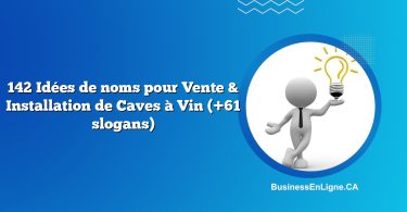 142 Idées de noms pour Vente & Installation de Caves à Vin (+61 slogans)
