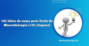 142 Idées de noms pour École de Massothérapie (+61 slogans)