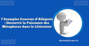 7 Exemples Concrets d’Allégorie : Découvrir la Puissance des Métaphores dans la Littérature