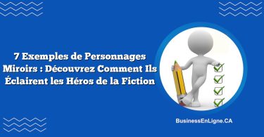 7 Exemples de Personnages Miroirs : Découvrez Comment Ils Éclairent les Héros de la Fiction