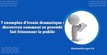 7 exemples d’ironie dramatique : découvrez comment ce procédé fait frissonner le public