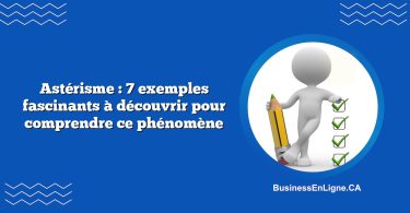 Astérisme : 7 exemples fascinants à découvrir pour comprendre ce phénomène
