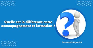 Quelle est la différence entre accompagnement et formation ?