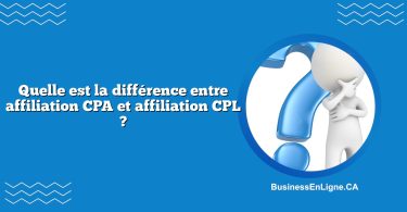 Quelle est la différence entre affiliation CPA et affiliation CPL ?