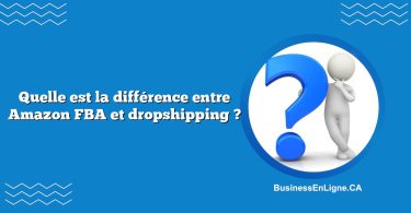 Quelle est la différence entre Amazon FBA et dropshipping ?