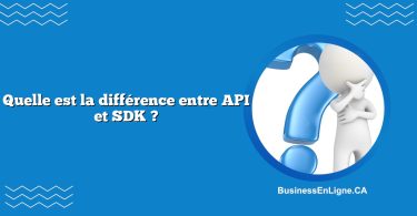 Quelle est la différence entre API et SDK ?