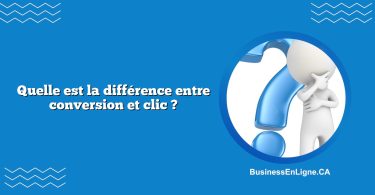 Quelle est la différence entre conversion et clic ?