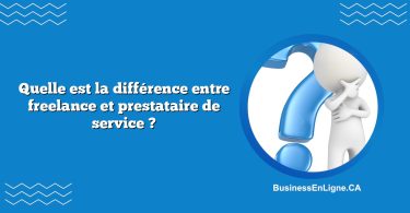 Quelle est la différence entre freelance et prestataire de service ?
