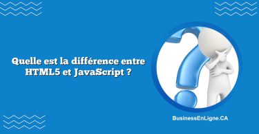Quelle est la différence entre HTML5 et JavaScript ?