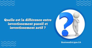 Quelle est la différence entre investissement passif et investissement actif ?