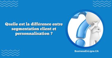Quelle est la différence entre segmentation client et personnalisation ?