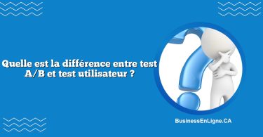 Quelle est la différence entre test A/B et test utilisateur ?