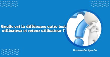 Quelle est la différence entre test utilisateur et retour utilisateur ?