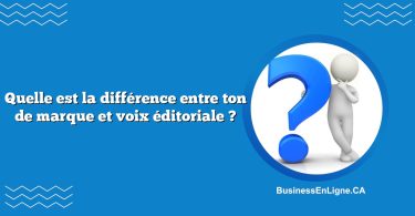 Quelle est la différence entre ton de marque et voix éditoriale ?